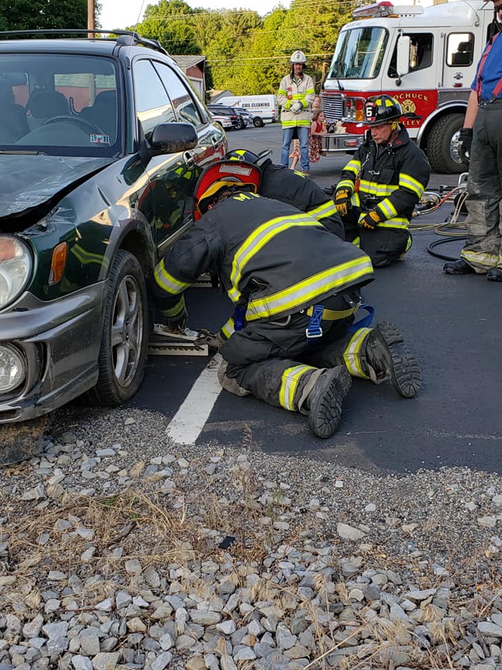 Fire Department Car Extrication Training